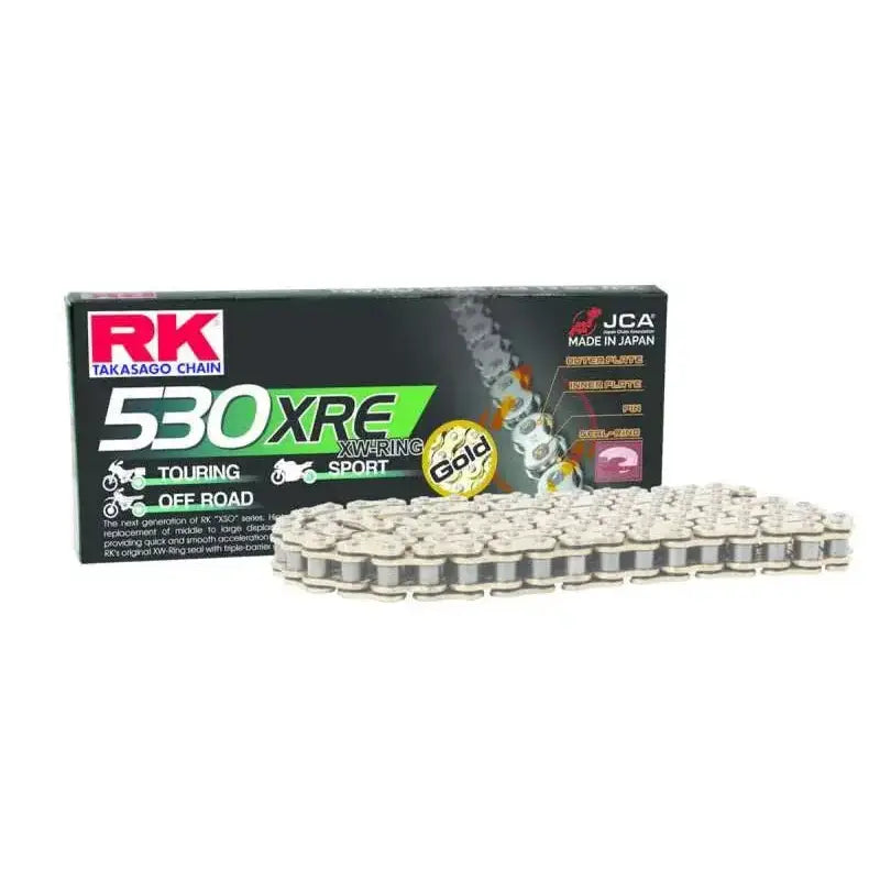 RK Chain GB530XRE-120L XW-Ring - Gold - RV and Auto Parts