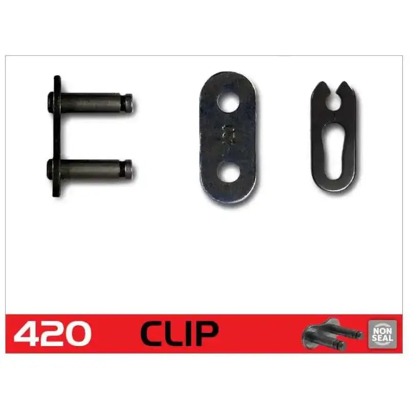 RK Chain RK-M 420-CLIP - Natural - Drivetrain