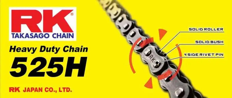 RK Chain RK-M 525H-120L - Natural - RV and Auto Parts
