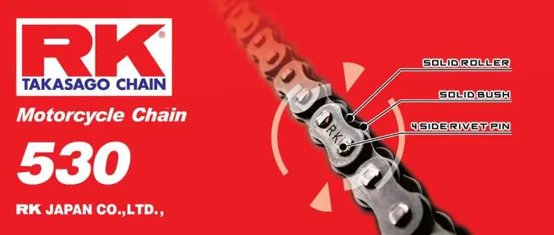 RK Chain RK-M 530-100L - Natural - RV and Auto Parts