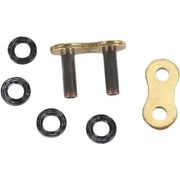 RK Excel 415 HRU Gold Drive Chain GB415HRU-RL - Gold Master Link GB415HRU Rivet