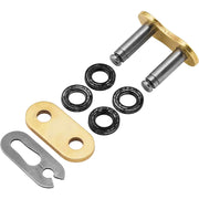 RK Excel 520 XRE Gold Drive Chain GB520XRE-CL - Gold Master Link GB520XRE Clip