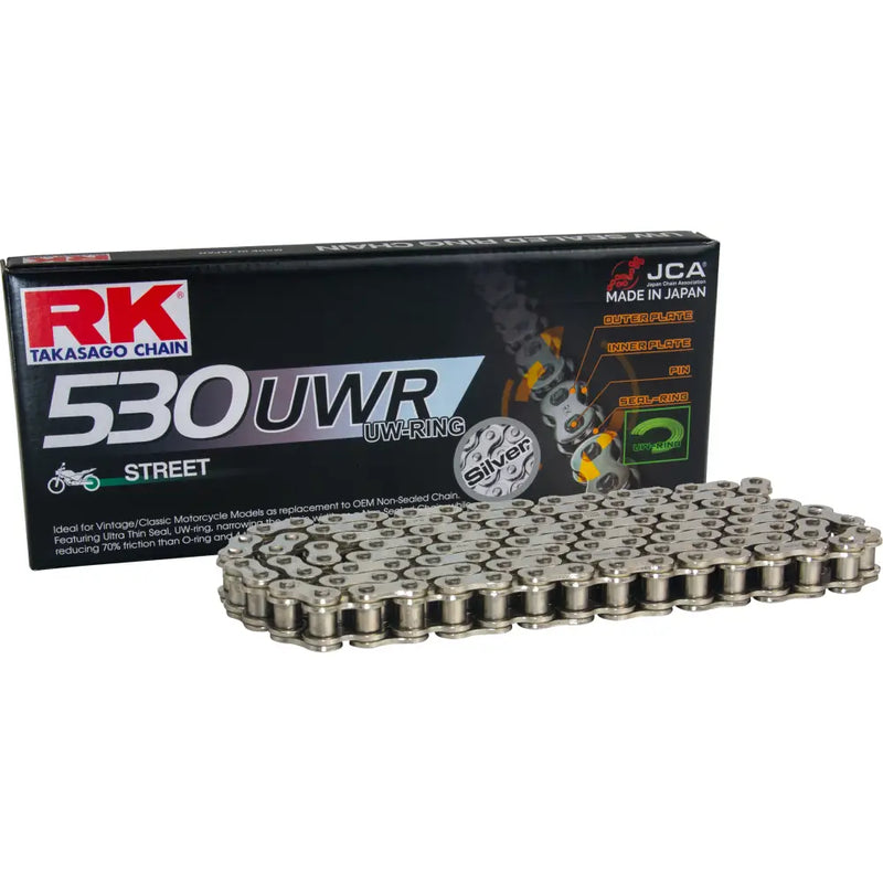 RK Excel 530 UWR Silver Drive Chain SV530UWR-120 - Silver SV530UWR 120
