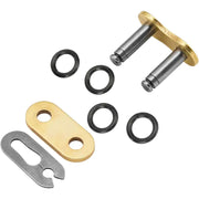 RK Excel GB520 SO Gold Drive Chain GB520SO-CL - Gold Master Link GB520SO Clip