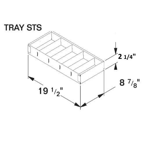 RKI Built To Withstand Tough Conditions Tool Box Tray Traysts - Sts Truck Boxes