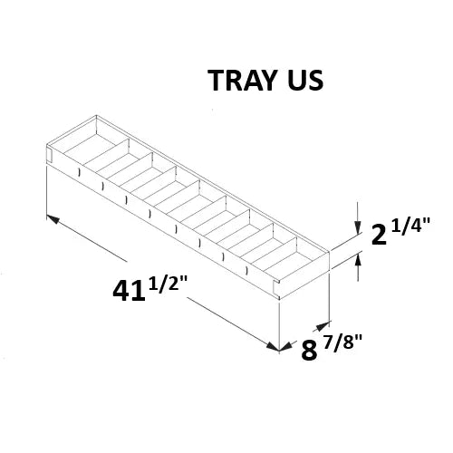 RKI Built To Withstand Tough Conditions Tool Box Tray Trayus - US Ust Truck Boxes