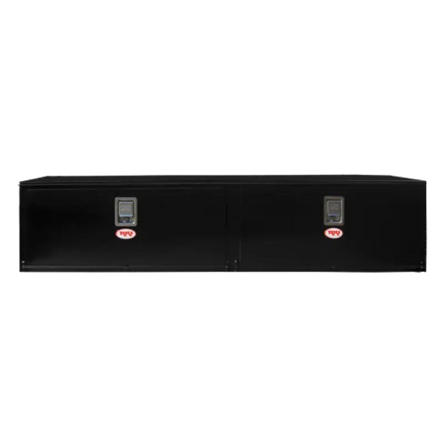 RKI H841818-2 Black Tool Box H-Series Underbody Dual Lid - RKI