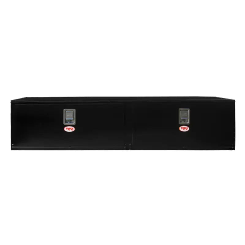 RKI H841818-2 Black Tool Box H-Series Underbody Dual Lid - RKI