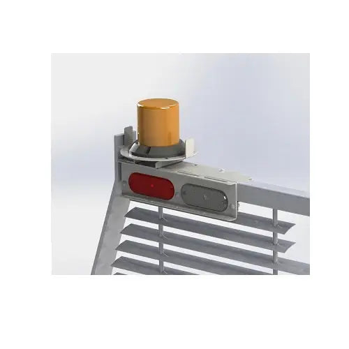 RKI STRBRNDWG Steel Headache Rack Light Mount