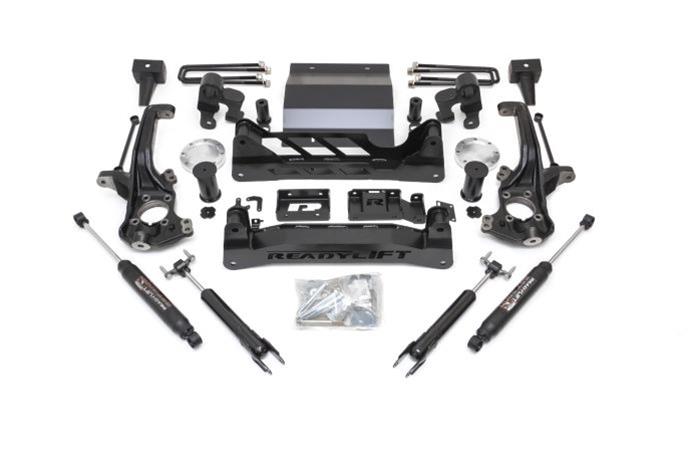 44-30601 Readylift 6 Inch Front Lift; 6 Inch Rear Lift