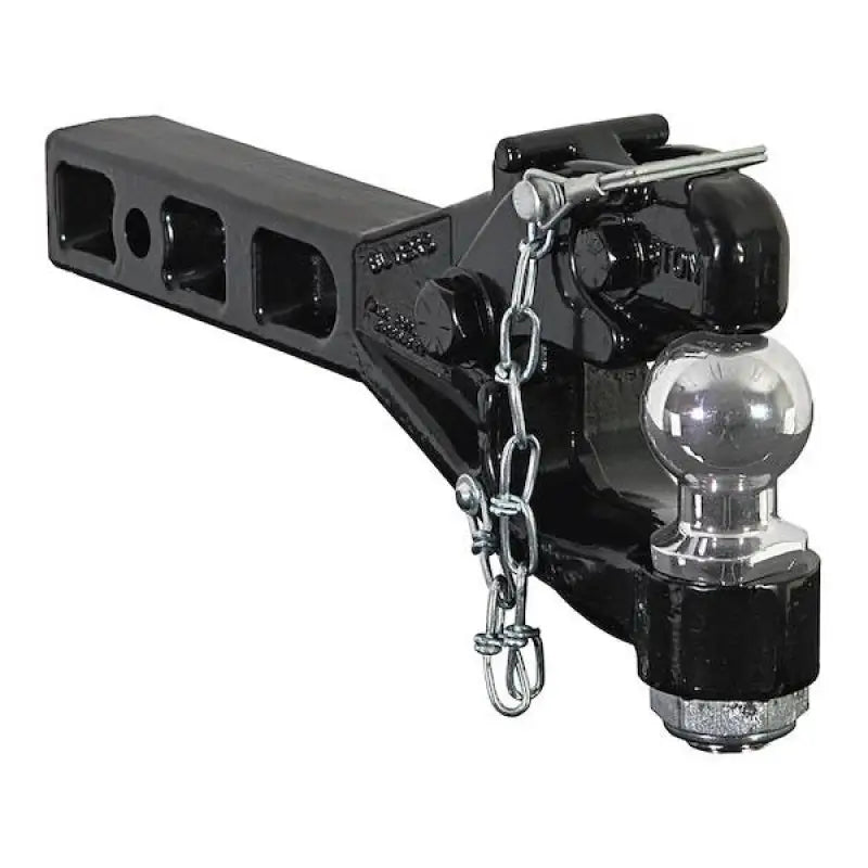 Black and silver trailer hitch for RM62516 Buyers Product 6-ton receiver mount