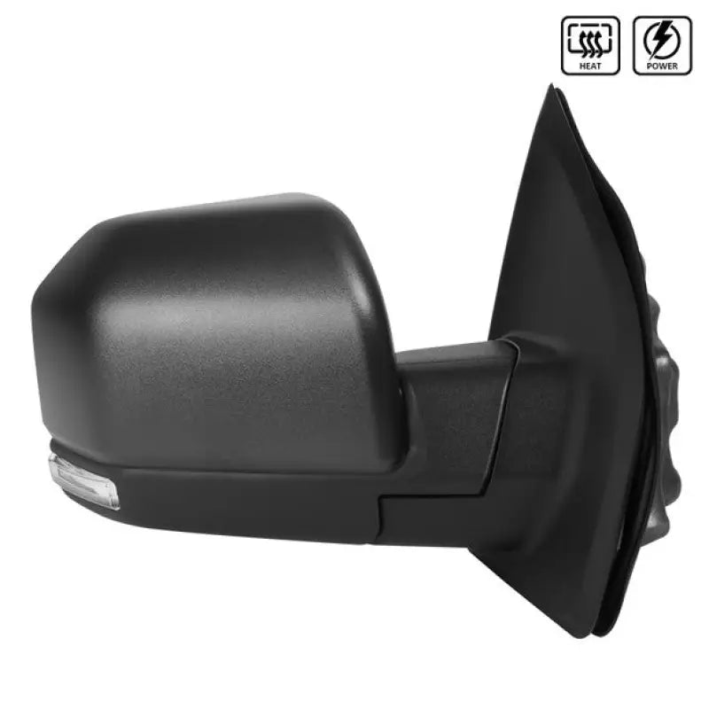 RMV-F15015HP-FS-R Spec-D Tunin Towing Mirror-Black-Right - Exterior Mirror