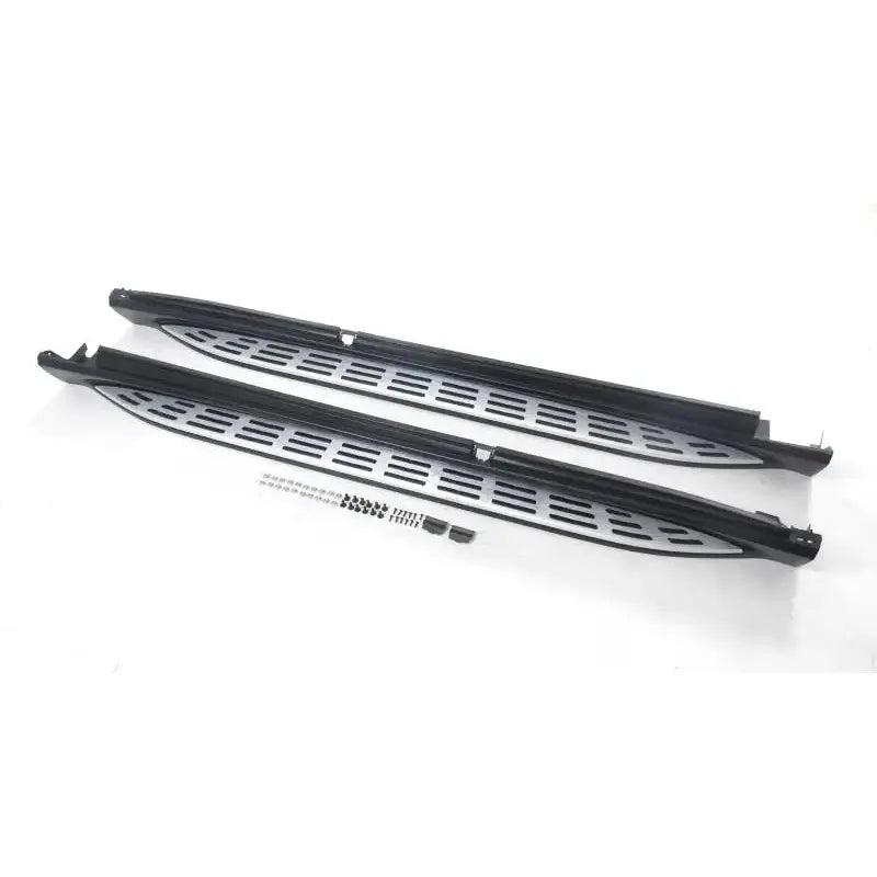 RMWC167 Black Horse Aluminum Oem Replica Running Boards