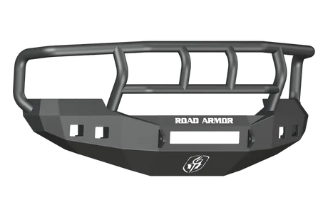 Road Armor 05-07 Ford F-250 Stealth Front Bumper w/Titan II Guard Wide Flare - Tex Blk - Truck & Automotive