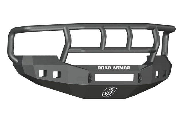 Road Armor 05-07 Ford F-250 Stealth Front Bumper w/Titan II Guard Wide Flare - Tex Blk - Truck & Automotive