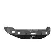 Dark gray heavy-duty Road Armor winch bumper for Ford F-150 off-road trucks