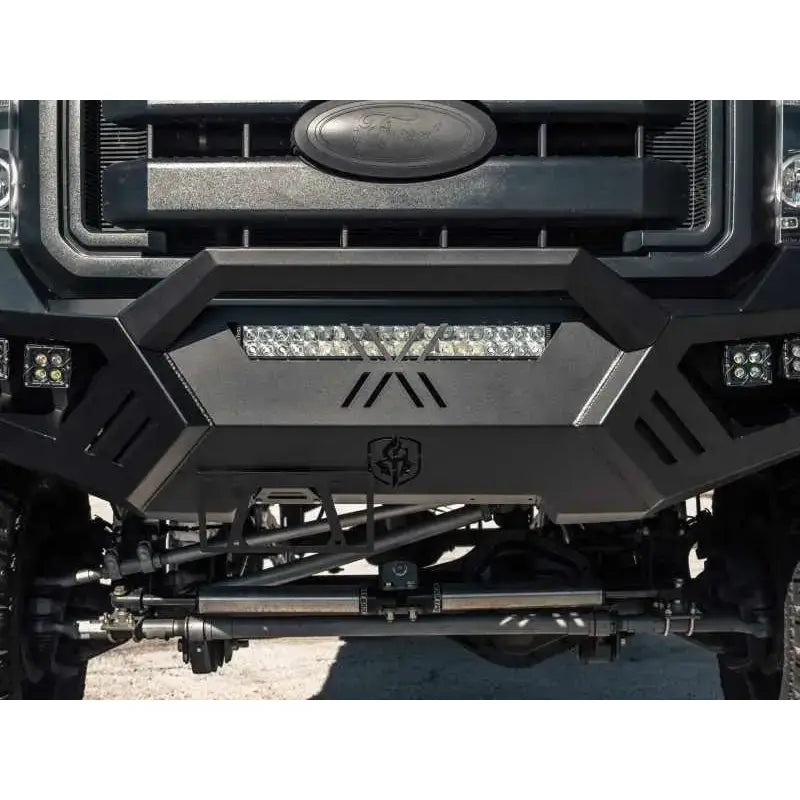 Road Armor 11-16 Ford F-250 SPARTAN Front Bumper Bolt-On Pre-Runner Guard - Tex Blk - Truck & Automotive