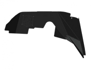 Road Armor 2018-2020 Jeep Wrangler JL Stealth Front Fender Liner in Black Steel.