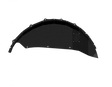 Road Armor 18-20 Jeep Wrangler JL Stealth Rear Fender Liner Body Armor - Black Steel - 518LFRSB