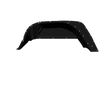 Road Armor 18-21 Jeep Gladiator JL Stealth Rear Fender Liner Body Armor - Black Steel - 520LFRSB