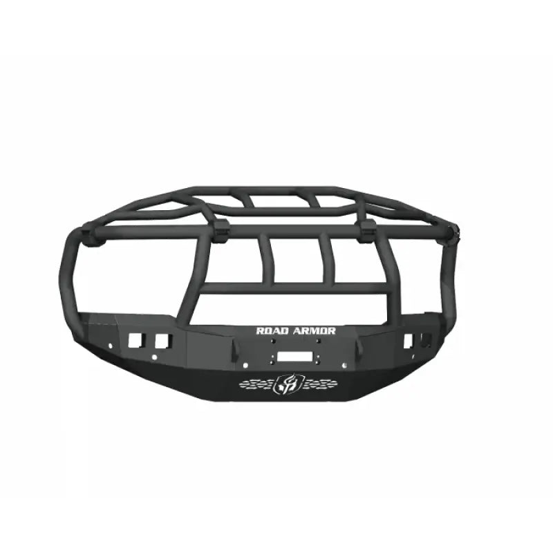 Road Armor 19-21 Ram 2500/3500 Stealth Front Winch Bumper Titan Guard w/Intimidator Guad - Tex Blk - 4192F6B