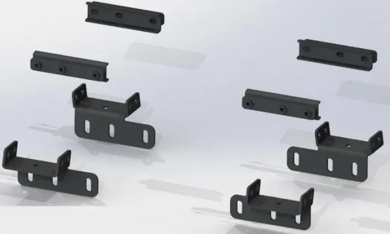 515BRS-BRKTKIT Bed Cargo Rack Mounting Kit