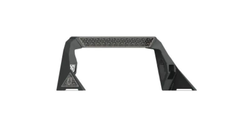 Road Armor 99-20 Ford F-250 iD Headache Rack w/Bedrail Pods / Dual Cube - Raw - 6992DHRP
