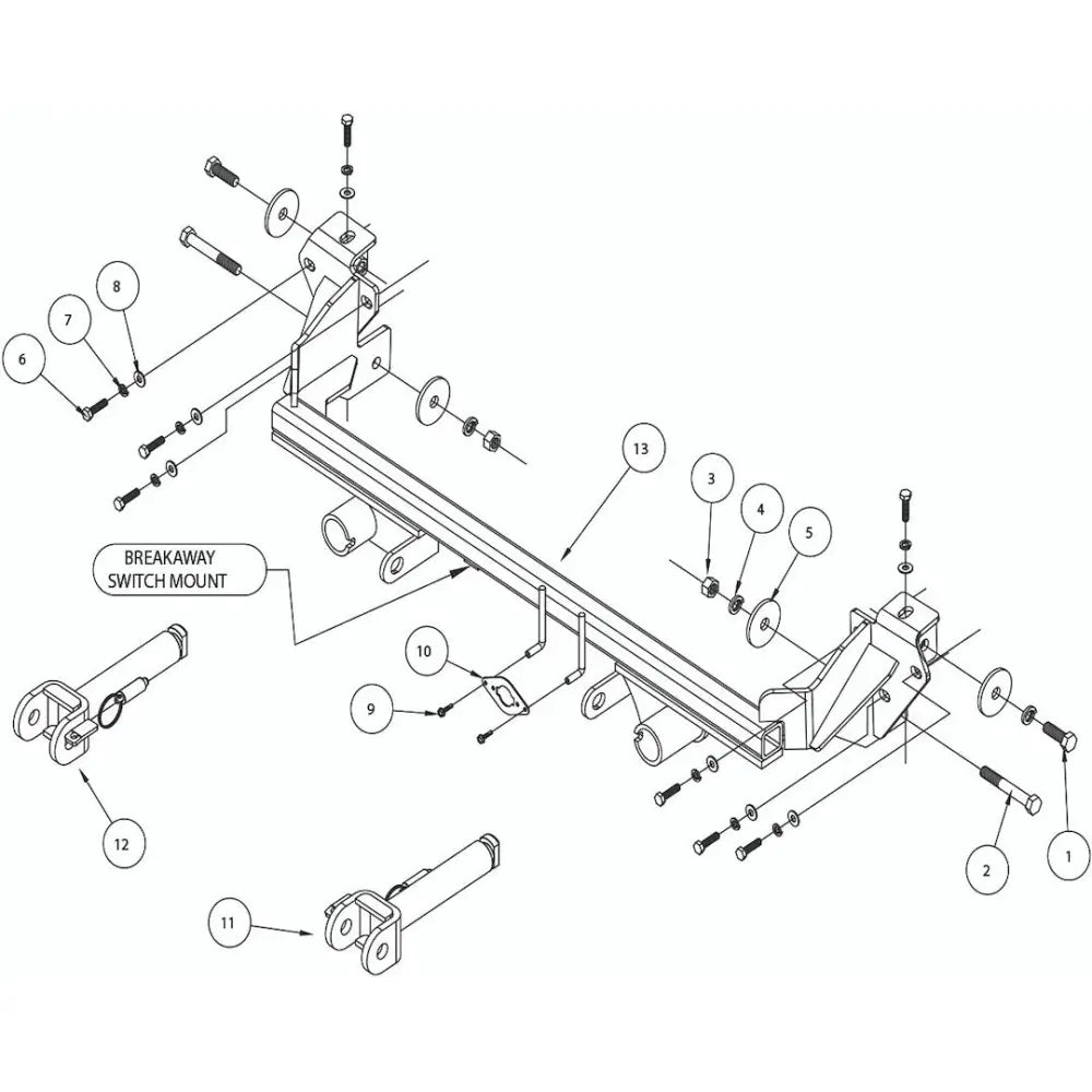 Roadmaster 521559-5 Vehicle Baseplate