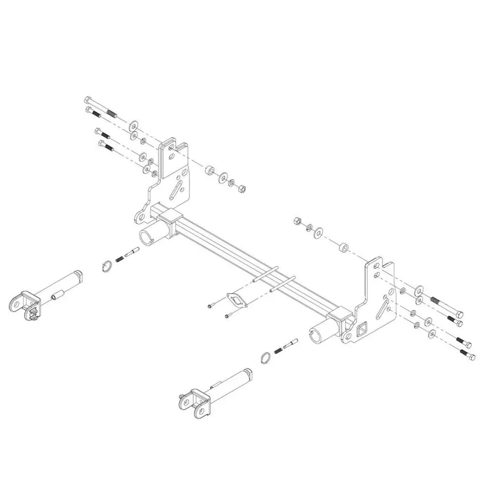 Roadmaster Made In USA Vehicle Baseplate 521454-5 - EZ Lock Mtg Bracket 70319