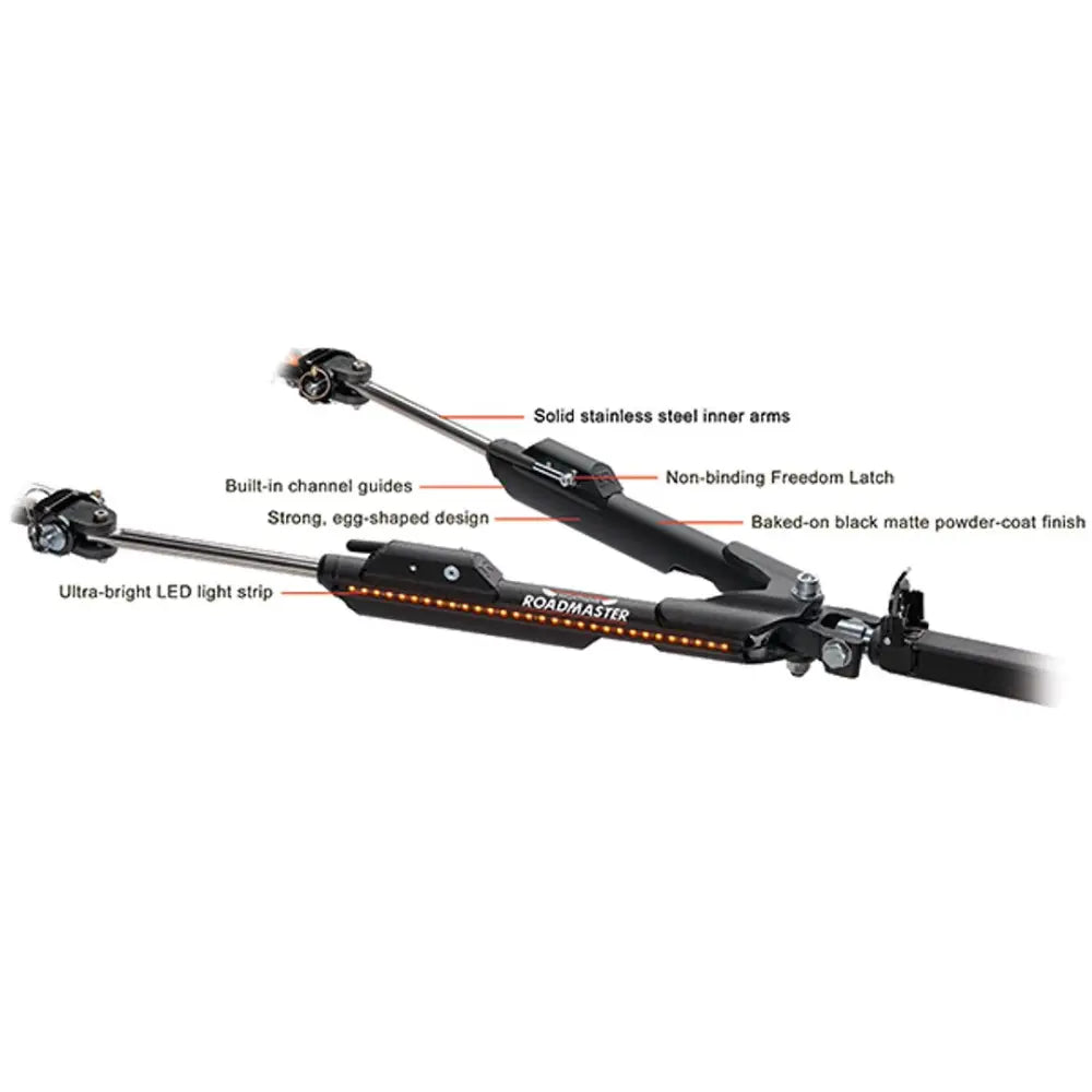 Roadmaster Truly Non-Binding Tow Bar Tow Bar 676 - Nighthawk Towbar