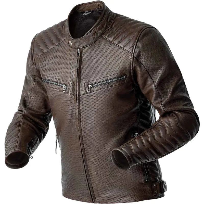 Roadster Air D3o Jacket Brown Leather 4xl