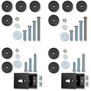 Rock Krawler 07-18 Jeep Wrangler JKU 4DR Front & Rear Bump Stop Kit (2in-4in) - Rock Krawler