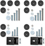 Rock Krawler 07-18 Jeep Wrangler JKU 4DR Front & Rear Bump Stop Kit (2in-4in) - Rock Krawler