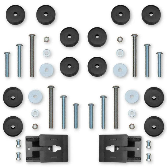 Rock Krawler 2018+ Jeep Wrangler JL 2DR / JLU 4DR Front & Rear Bump Stop Kit (2in-4in) - Rock Krawler