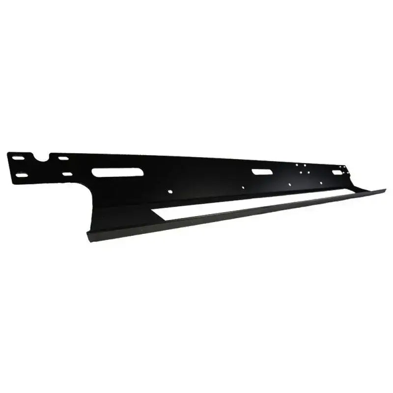 Black metal rock slide step-slider skid plate for Jeep JL 2 Door the Rock Slide