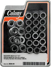 Rocker Box Nut Kit Shovel 66 83 - Powersports