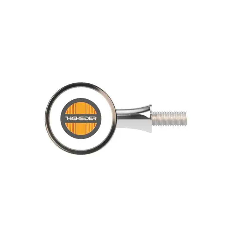 Rocket Bullet Ts/Pos Light Led Alloy Tinted Chrome Pair 