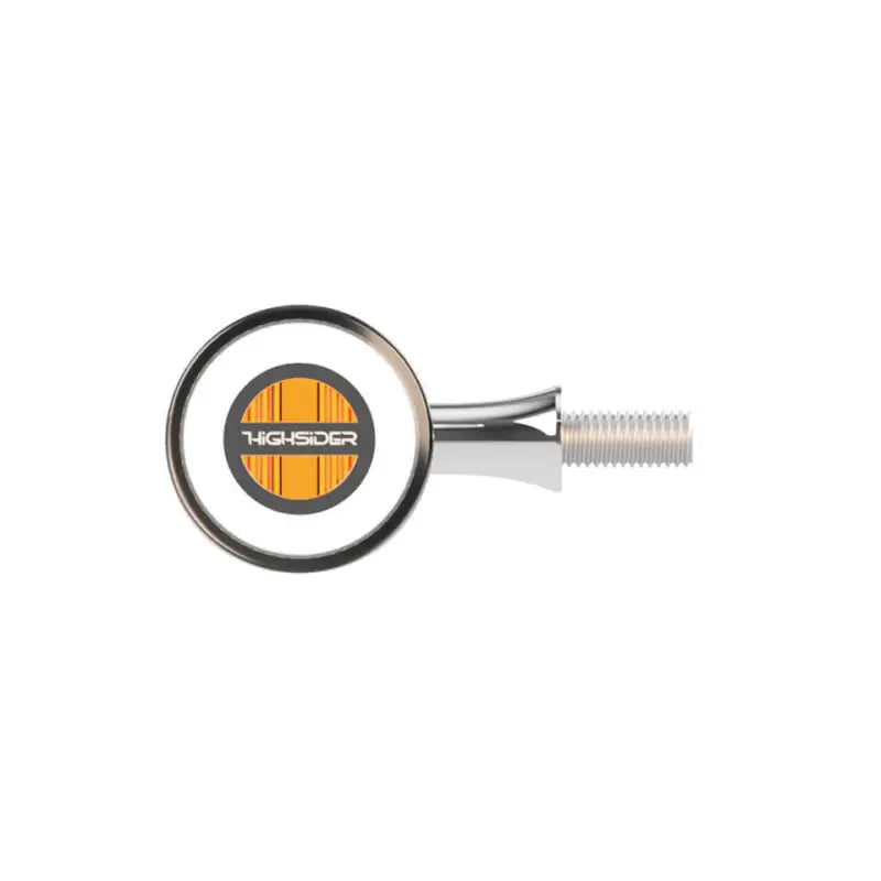 Rocket Bullet Ts/Pos Light Led Alloy Tinted Chrome Pair 