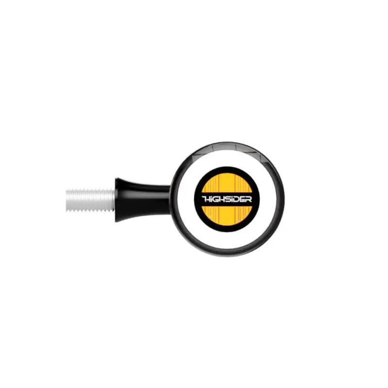 Rocket Bullet Turn Signal/Drl Pair Smoked Lens Black 