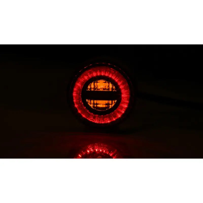 Rocket Ts/Tail/Brake Light Pair Smoked Lens Black 