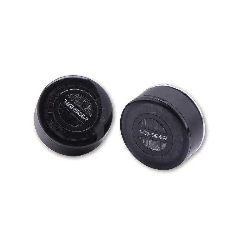 Rocket Ts/Tail/Brake Light Pair Smoked Lens Black 