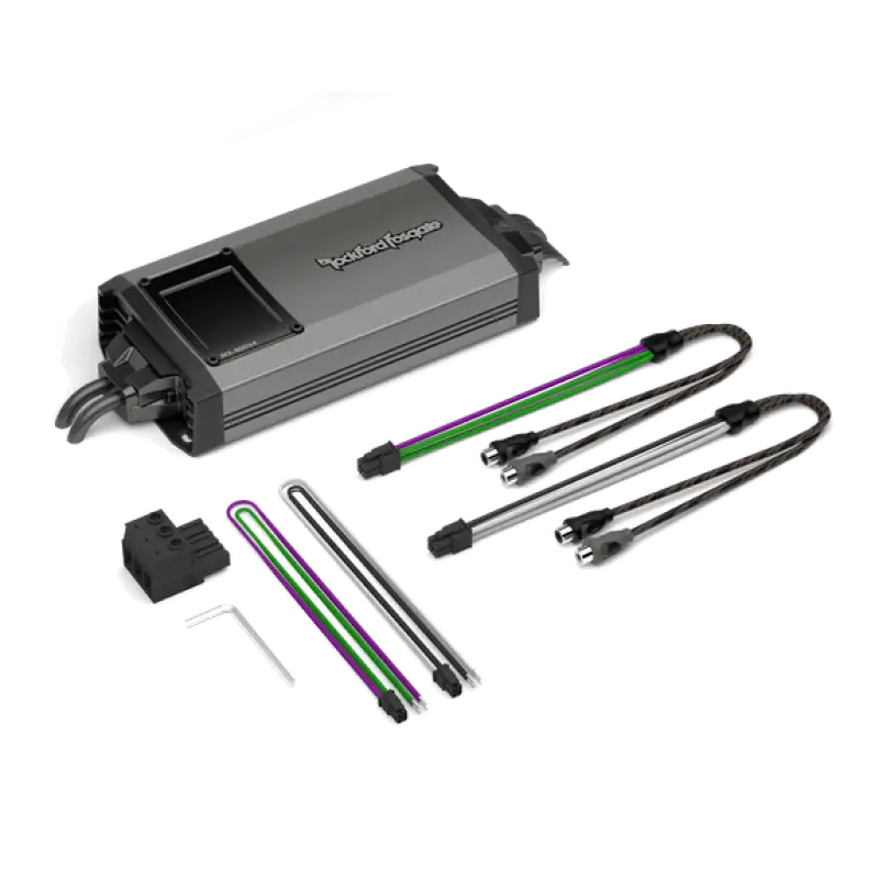 Rockford Fosgate 1000 Watt 5-Channel Mono IPX6 Element Ready Amplifier - RV and Auto Parts