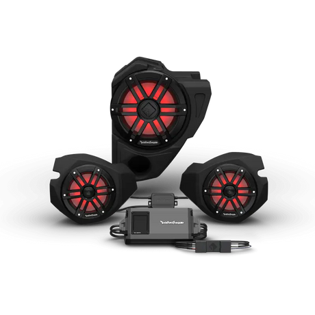Rockford Fosgate 14+ RZR Stage-3 Audio System For Ride Command (Gen-3) - RV and Auto Parts