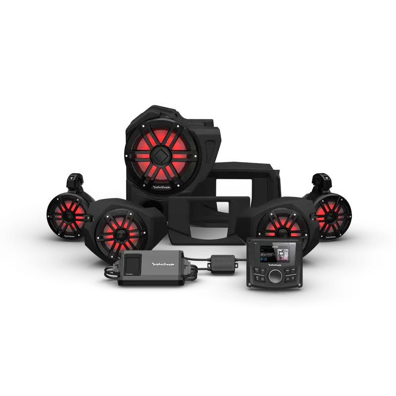 Rockford Fosgate 14+ RZR Stage-4 Audio System (Gen-3) - RV and Auto Parts