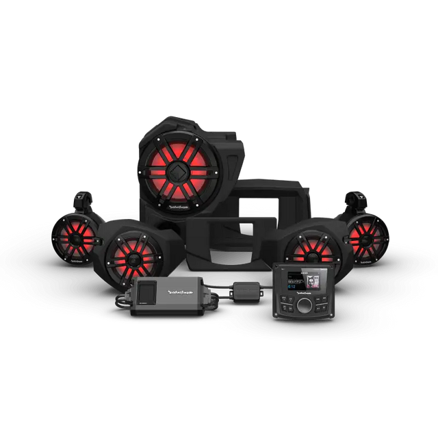 Rockford Fosgate 14+ RZR Stage-4 Audio System (Gen-3) - RV and Auto Parts