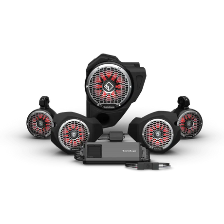 Rockford Fosgate 14+ RZR Stage-5 Audio System For Ride Command (Gen-3) - RV and Auto Parts