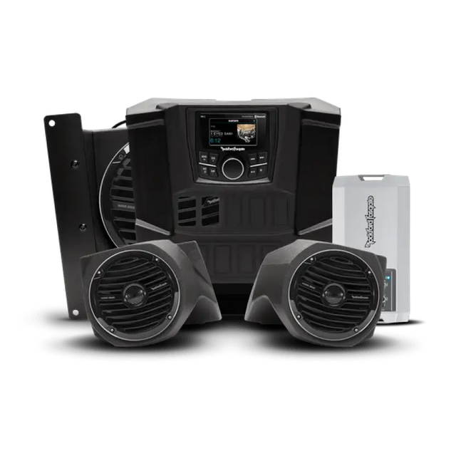 Rockford Fosgate 15-17 Polaris Ranger (Gen 1) 400 Watt Stereo Front Speaker w/ Subwoofer Kit - RV and Auto Parts