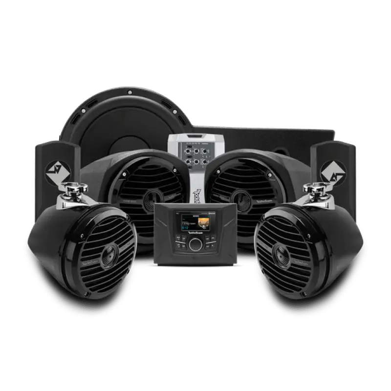 Rockford Fosgate 16-21 Polaris General 1000 EPS/Deluxe / 17-21 General 4 400 Watt Stereo Kit - RV and Auto Parts