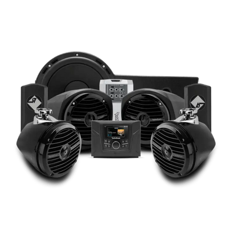 Rockford Fosgate 16-21 Polaris General 1000 EPS/Deluxe / 17-21 General 4 400 Watt Stereo Kit - RV and Auto Parts