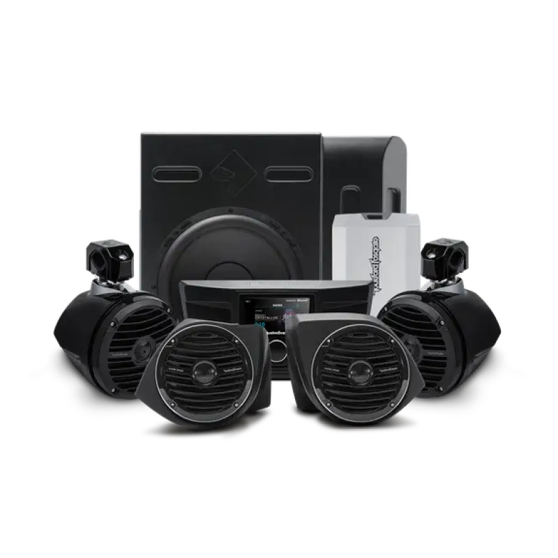 Rockford Fosgate 16-21 Yamaha YXZ1000R / 17-21 1000R SS Stage 4 Stereo Kit - RV and Auto Parts